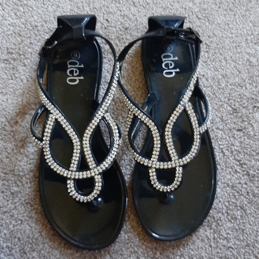 Jeweled sandals